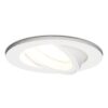 HOFTRONIC™ Dublin LED dimbare inbouwspot - Kantelbaar - Daglicht wit 6000K - incl. GU10 spot - Wit plafondspot - IP20 voor binnen ~ Spinze.nl
