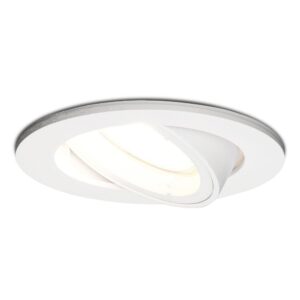 HOFTRONIC™ Dublin LED dimbare inbouwspot - Kantelbaar - Daglicht wit 6000K - incl. GU10 spot - Wit plafondspot - IP20 voor binnen ~ Spinze.nl