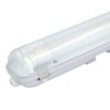 HOFTRONIC™ Ecoseries - LED TL armatuur 120cm dubbel IP65 - 6000K - 36W 7200lm (200lm/W) - Flikkervrij koppelbaar - T8 G13 fitting - Incl. 2x LED TL buis ~ Spinze.nl