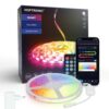 HOFTRONIC™ HOFTRONIC - Smart LED Strip 5m - RGB Flow Color - WiFi + Bluetooth - 12V - 16