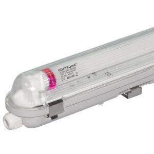 HOFTRONIC™ LED T8 TL armatuur IP65 120 cm 6000K 18W 3150lm 175lm/W Flikkervrij koppelbaar ~ Spinze.nl