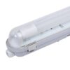 HOFTRONIC™ LED TL Armatuur 60 cm IP65 T8 4000K 9W 990lm 110lm/W incl. flikkervrije LED buis Koppelbaar ~ Spinze.nl