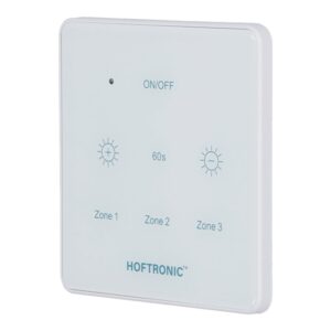 HOFTRONIC™ LED Touch Dimmer 2.4GHz voor veranda verlichting - Wireless connect - IP20 voor binnen - Montage zonder schroeven - Incl. batterijen ~ Spinze.nl