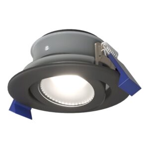 HOFTRONIC™ Lima LED inbouwspot - Kantelbaar - 6000K - Daglicht wit - IP65 waterdicht en stofdicht - Buiten - Badkamer - GU10 verwisselbare lichtbron - 5 Watt - Veiligheidsglas - Zwart - 2 jaar garantie ~ Spinze.nl