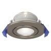 HOFTRONIC™ Lima LED inbouwspot - Kantelbaar - IP65 waterdicht en stofdicht - Buiten - Badkamer - GU10 fitting - Max. 35 Watt - Veiligheidsglas - RVS - 3 jaar garantie ~ Spinze.nl