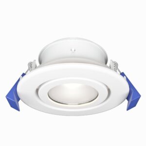 HOFTRONIC™ Lima LED inbouwspot - Kantelbaar - IP65 waterdicht en stofdicht - Buiten - Badkamer - GU10 fitting - Max. 35 Watt - Veiligheidsglas - Wit - 3 jaar garantie - Excl. lichtbron ~ Spinze.nl