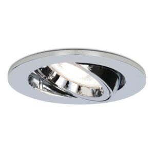 HOFTRONIC™ Maya LED dimbare inbouwspot - Kantelbaar - Daglicht wit 6000K - incl. GU10 spot - Chroom plafondspot - IP20 voor binnen ~ Spinze.nl