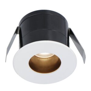 HOFTRONIC™ Olivia witte LED Inbouwspot - Verzonken - 12V - 3 Watt - Veranda verlichting - voor buiten - 2700K warm wit ~ Spinze.nl
