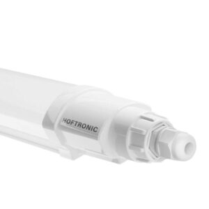 HOFTRONIC™ Q-Series - LED TL armatuur 120cm - IP65 Waterdicht - 36 Watt 4320 Lumen vervangt 144 Watt - 120lm/W - 4000K neutraal wit licht - gereedschaploos Koppelbaar - IK08 - Tri-proof ~ Spinze.nl