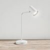 HOFTRONIC™ Riga LED tafellamp - Kantelbaar en draaibaar - 6000K daglicht wit - Ingebouwde dimmer - Bureaulamp voor binnen - GU10 fitting - Wit - 3 jaar garantie ~ Spinze.nl