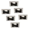 HOFTRONIC™ Set van 6 stuks Dimbare LED inbouwspot Durham 5 Watt 6400K daglicht wit Kantelbaar IP20 ~ Spinze.nl
