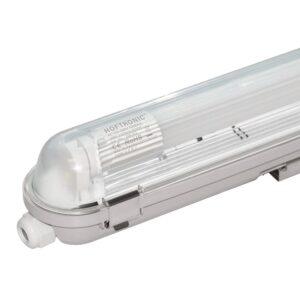 HOFTRONIC™ TL Lampen - LED TL armatuur - 120cm - Incl. flikkervrije 18W TL buis - 6000K koud wit licht - IP65 waterdicht - Koppelbaar - TL Verlichting ~ Spinze.nl