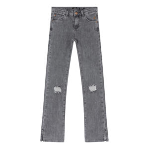 Indian Blue Jeans Meisjes jeansbroek Lexi bootcut fit - Grijs denim ~ Spinze.nl