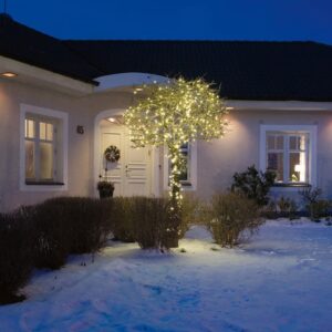 Konstsmide Kerstboomverlichting voor buiten - 120 micro LEDs - 2200K Amber - 19 meter - Kerstverlichting - Lichtsnoer ~ Spinze.nl
