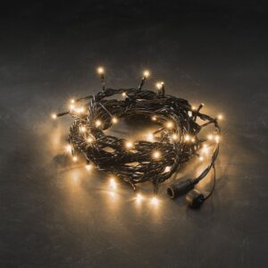Konstsmide LED Kerstverlichting buiten - Amber 2200K - koppelbaar - 50 LEDs - 5 meter ~ Spinze.nl