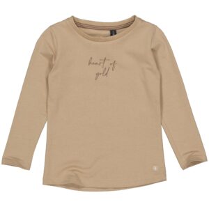 LEVV Little Meisjes shirt - Geneva - Zand nomade ~ Spinze.nl