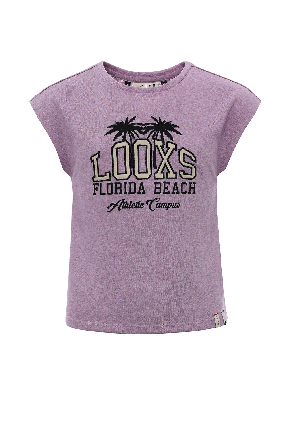 LOOXS 10sixteen Meisjes t-shirt - Lila ~ Spinze.nl