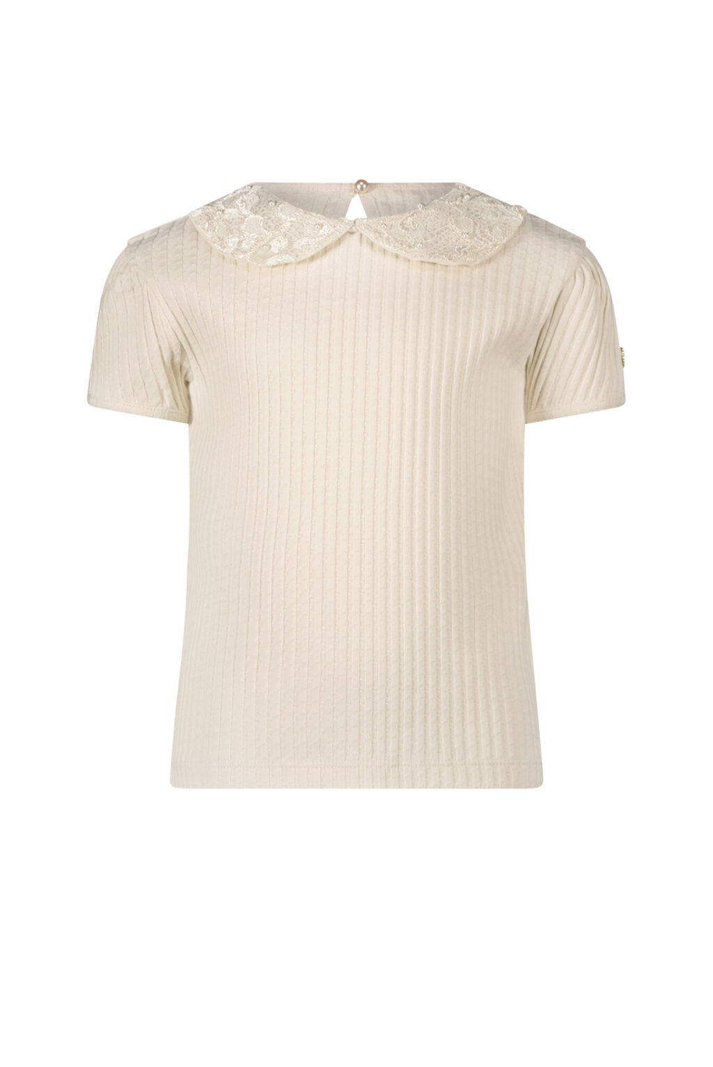 Le Chic Meisjes t-shirt - Narly - Oatmeal Elite ~ Spinze.nl