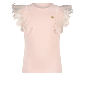 Le Chic Meisjes t-shirt - Noblesse - Baroque roze ~ Spinze.nl