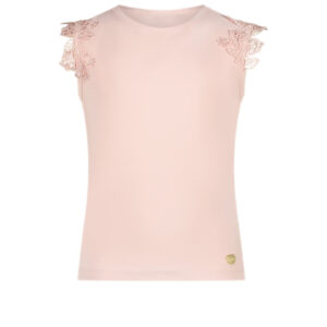 Le Chic Meisjes t-shirt bloemen - Nooshy - Baroque roze ~ Spinze.nl