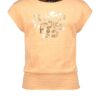 Like Flo Meisjes t-shirt - Mandarin ~ Spinze.nl