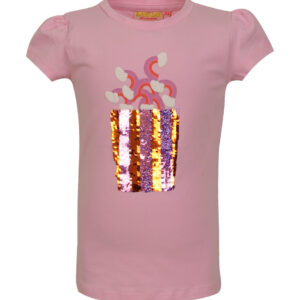 Meisjes t-shirt - Suvi-SG-02-C - Roze ~ Spinze.nl