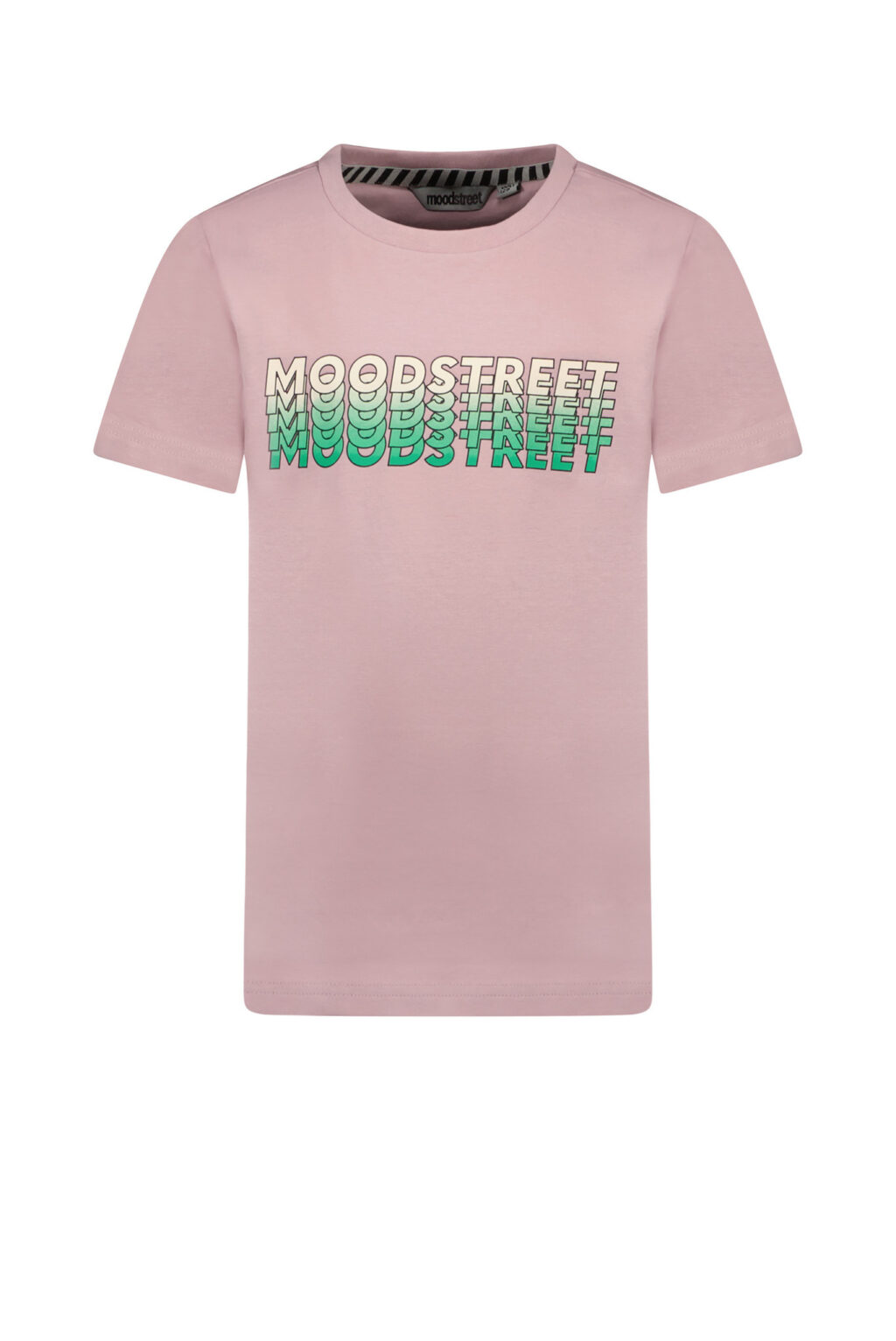 Moodstreet Jongens t-shirt print - Cool lilac ~ Spinze.nl
