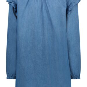 Moodstreet Meisjes tuniek jeans - Soft Blue ~ Spinze.nl