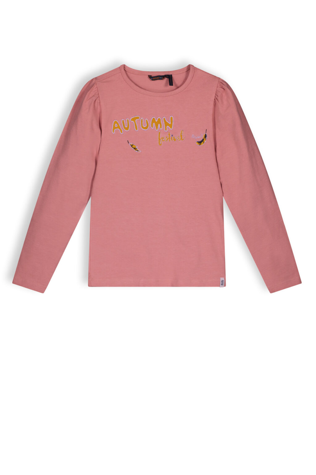 NoNo Meisjes shirt - Koss - Sunset roze ~ Spinze.nl