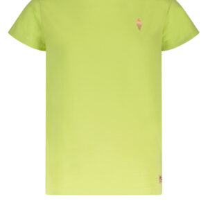 NoNo Meisjes t-shirt - Basic - Sour lime ~ Spinze.nl