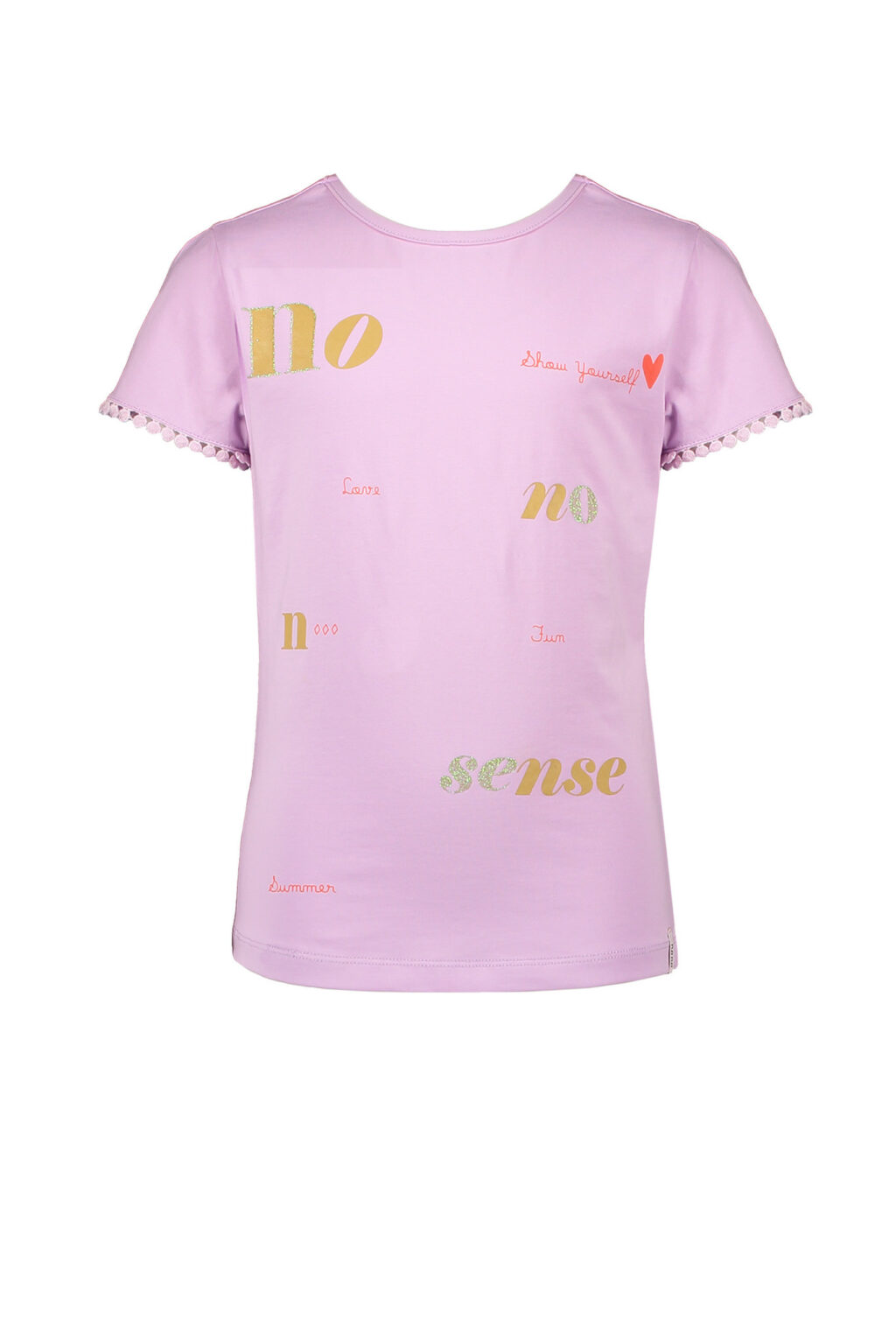 NoNo Meisjes - t-shirt Kamsi - Lillies 'n Roses ~ Spinze.nl