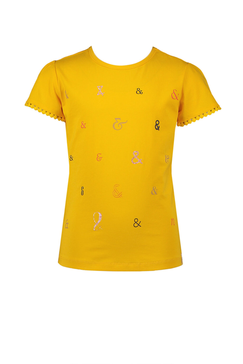 NoNo Meisjes - t-shirt Kamsi - Sunshine ~ Spinze.nl
