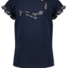 NoNo Meisjes t-shirt - Kimy - Marine blauw ~ Spinze.nl