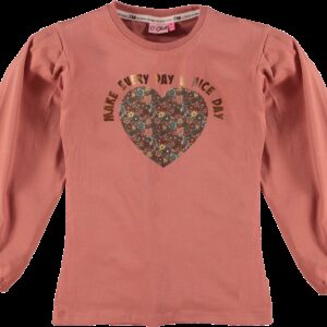 O'Chill Meisjes shirt - Buffy - Roze ~ Spinze.nl
