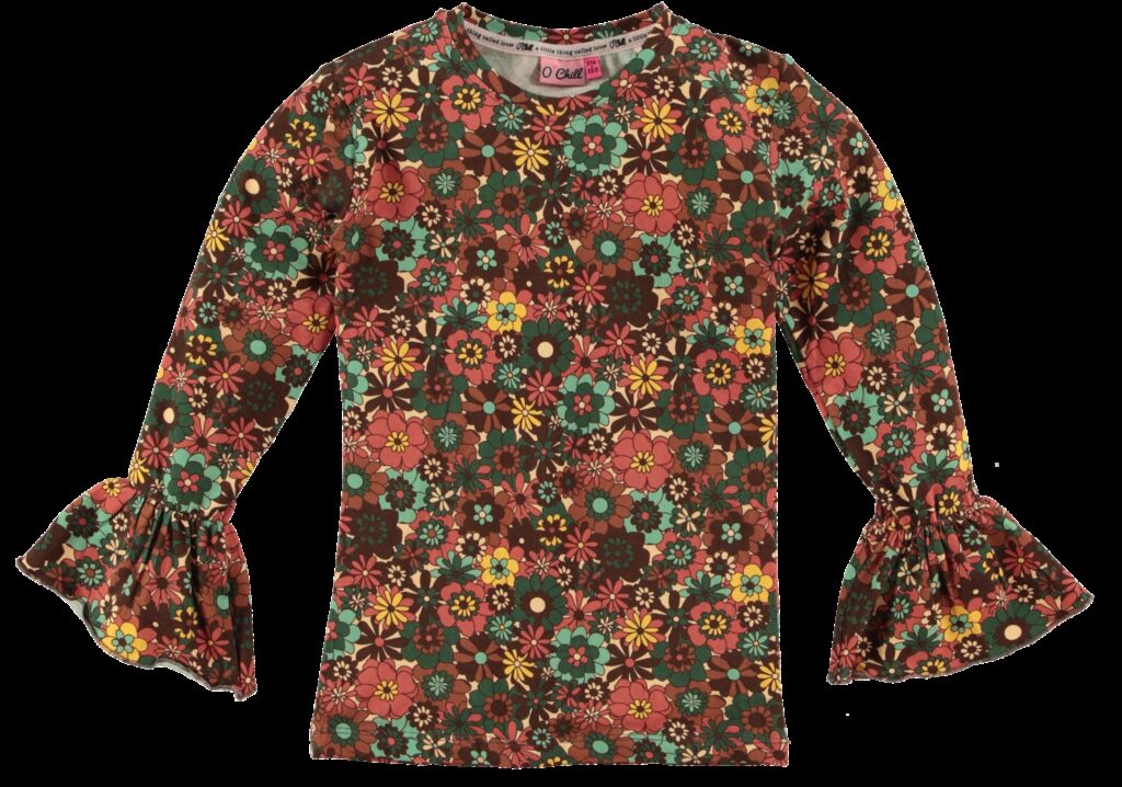 O'Chill Meisjes shirt - Chiya - Multicolor ~ Spinze.nl