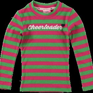 O'Chill Meisjes shirt - Dyante - Groen / Roze ~ Spinze.nl