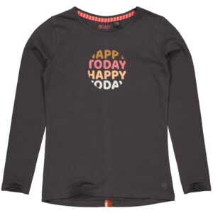 Quapi Meisjes shirt - Teresa - Grijs ~ Spinze.nl