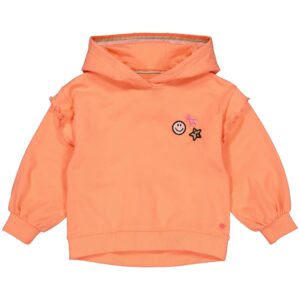 Quapi Meisjes sweater - Amber - Fushion koraal ~ Spinze.nl
