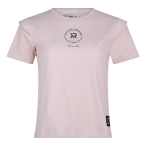 Rellix Meisjes t-shirt let us rule - Pale Roze ~ Spinze.nl
