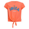 Retour Jeans Meisjes t-shirt - Idorra - Neon koraal ~ Spinze.nl