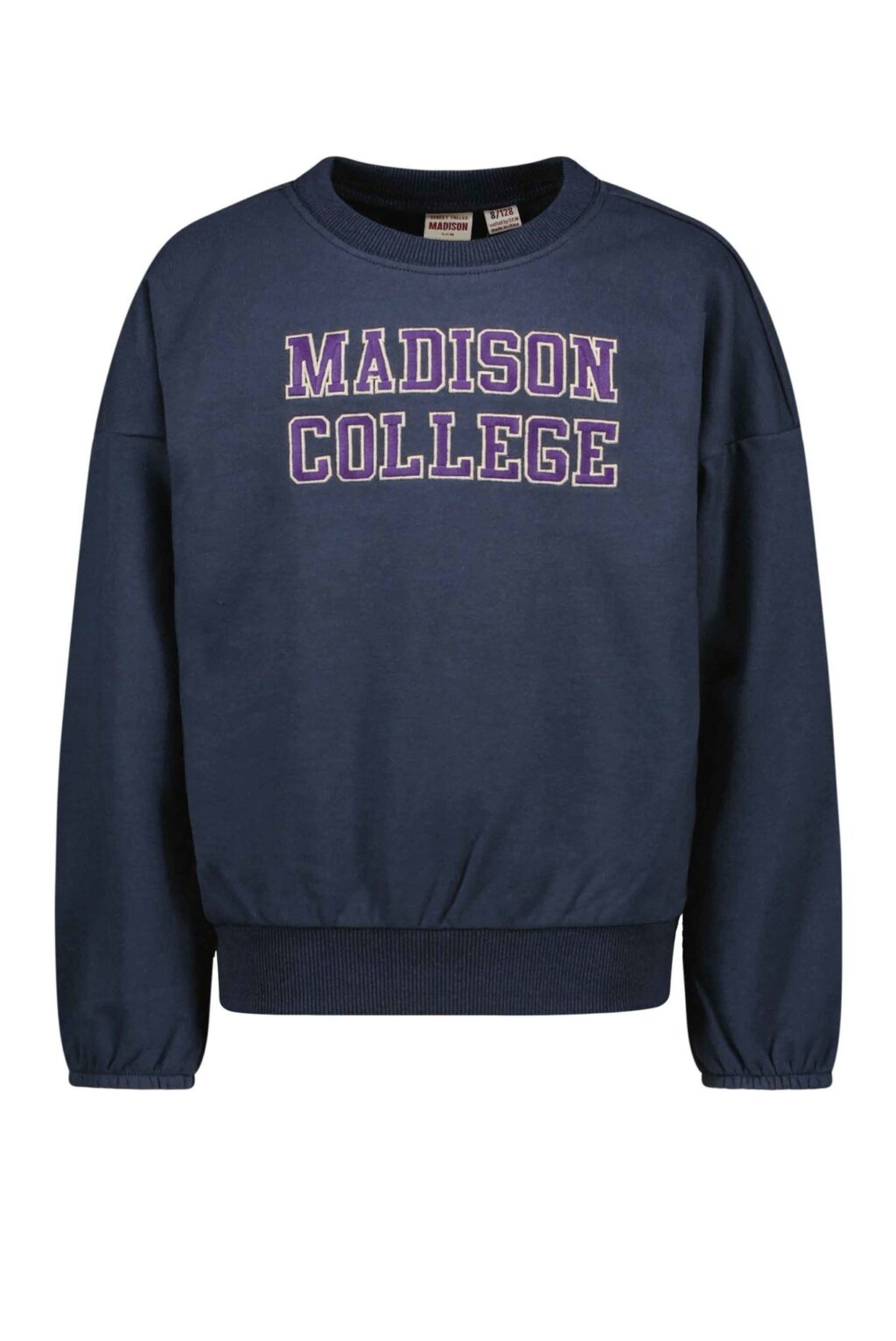 Street called Madison Meisjes sweater - Glendale - Navy blauw ~ Spinze.nl