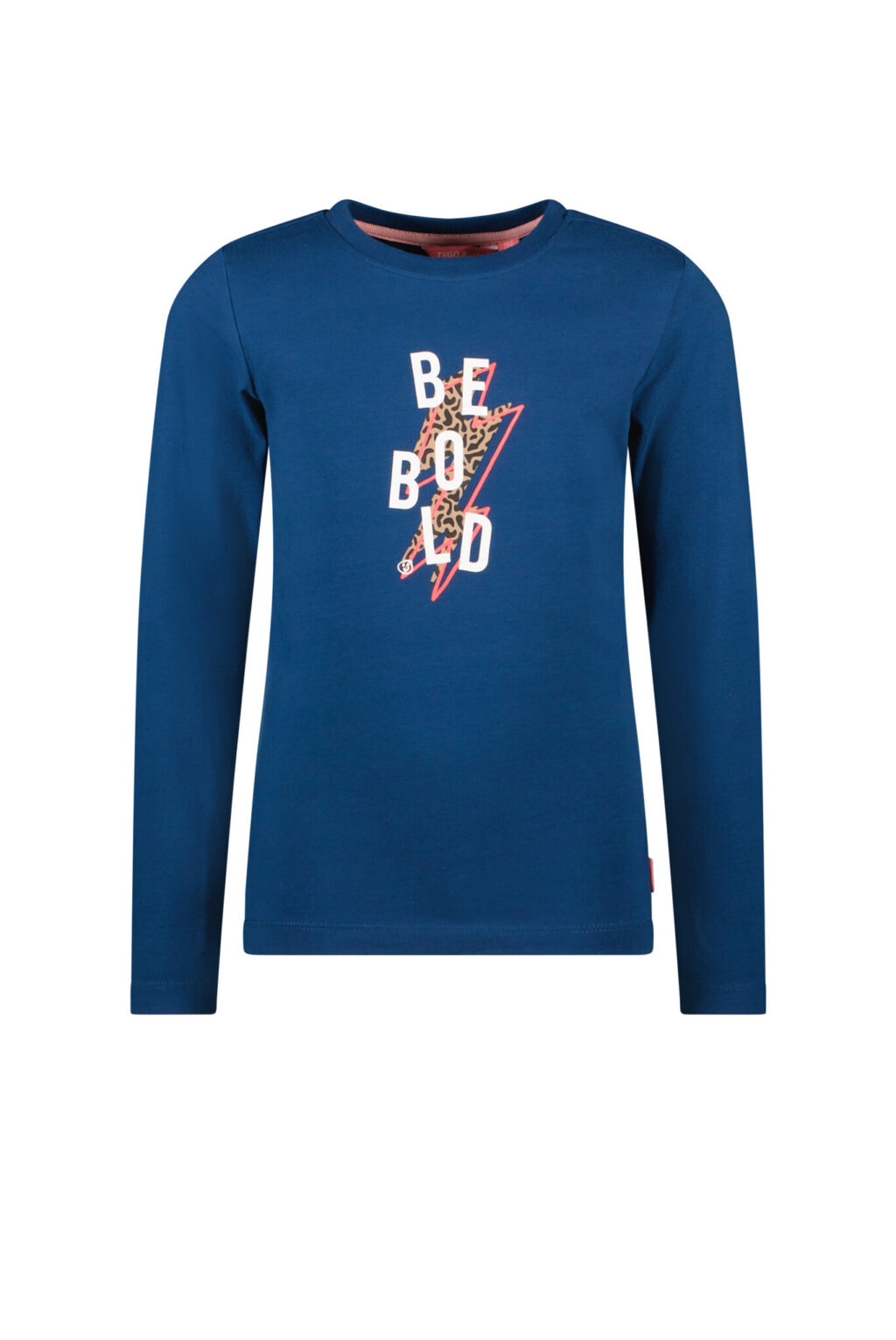 Tygo & Vito Meisjes shirt - Linde - Sporty blauw ~ Spinze.nl