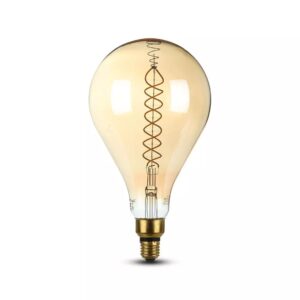 V-TAC LED Filament lamp XXL Bainet 8 Watt E27 2000K dimbaar ~ Spinze.nl
