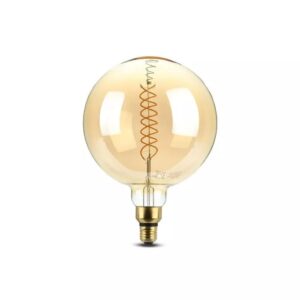 V-TAC LED Filament lamp XXL Loiza 8 Watt gloeidraad 8 Watt E27 1800K dimbaar ~ Spinze.nl