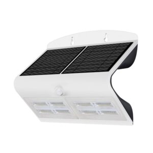 V-TAC LED Solar Wandlamp Wit 7 Watt 4000K Neutraal wit met bewegingssensor ~ Spinze.nl