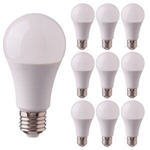 V-TAC Voordeelpak 10 stuks E27 LED Lamp 8.5 Watt A60 4000K Vervangt 60 Watt ~ Spinze.nl