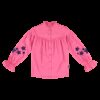Vinrose Meisjes blouse - Roze carnation ~ Spinze.nl