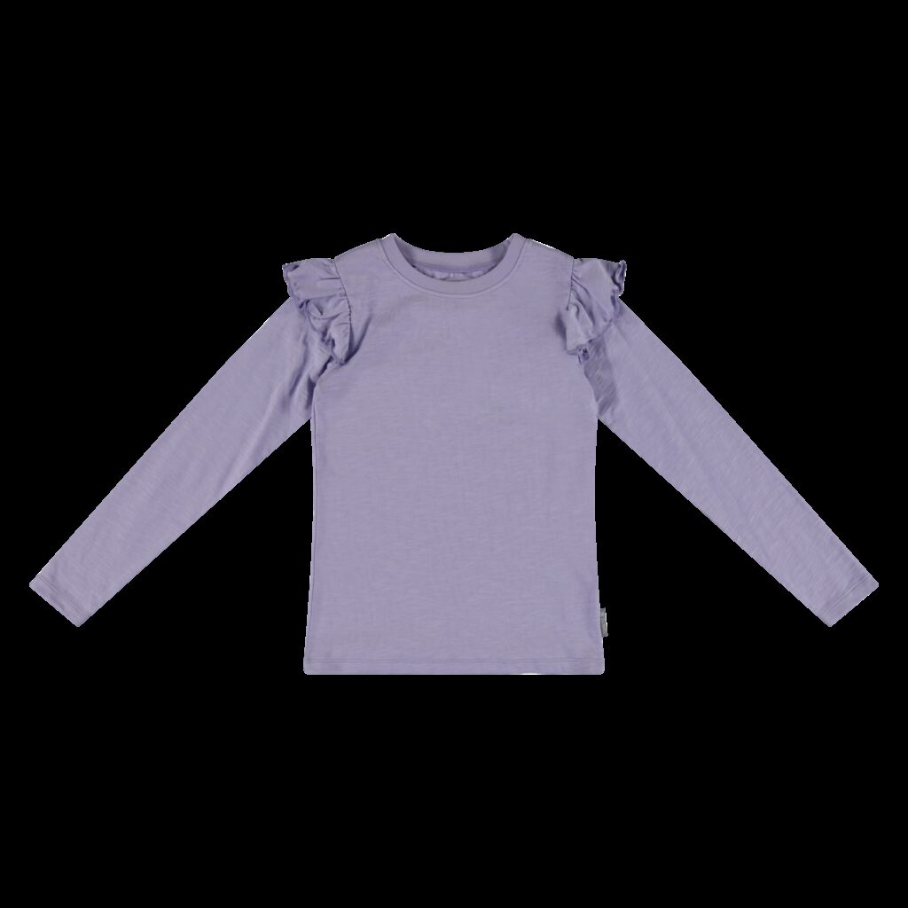 Vinrose Meisjes shirt - Sweet Lavender ~ Spinze.nl