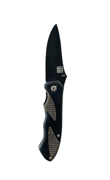 101INC Zakmes - Zwart - 19.5cm - 100% Metaal | 101inc