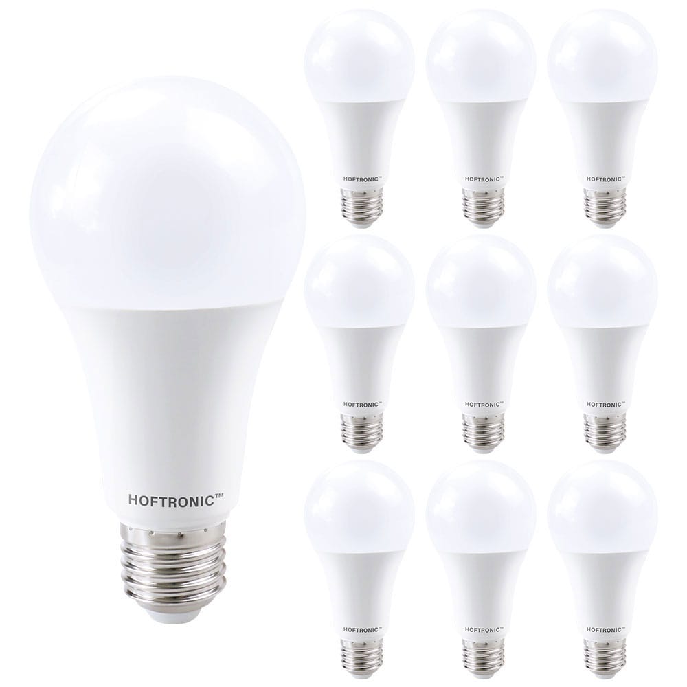 10x E27 LED Lamp - 15 Watt 1521 lumen - 6500K daglicht wit licht - Grote fitting - Vervangt 100 Watt | HOFTRONIC
